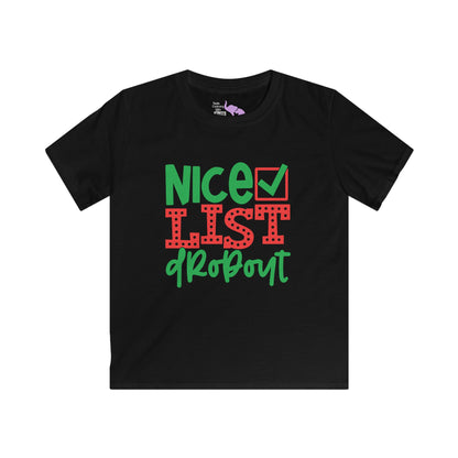 Nice List Dropout Youth Softstyle Tee