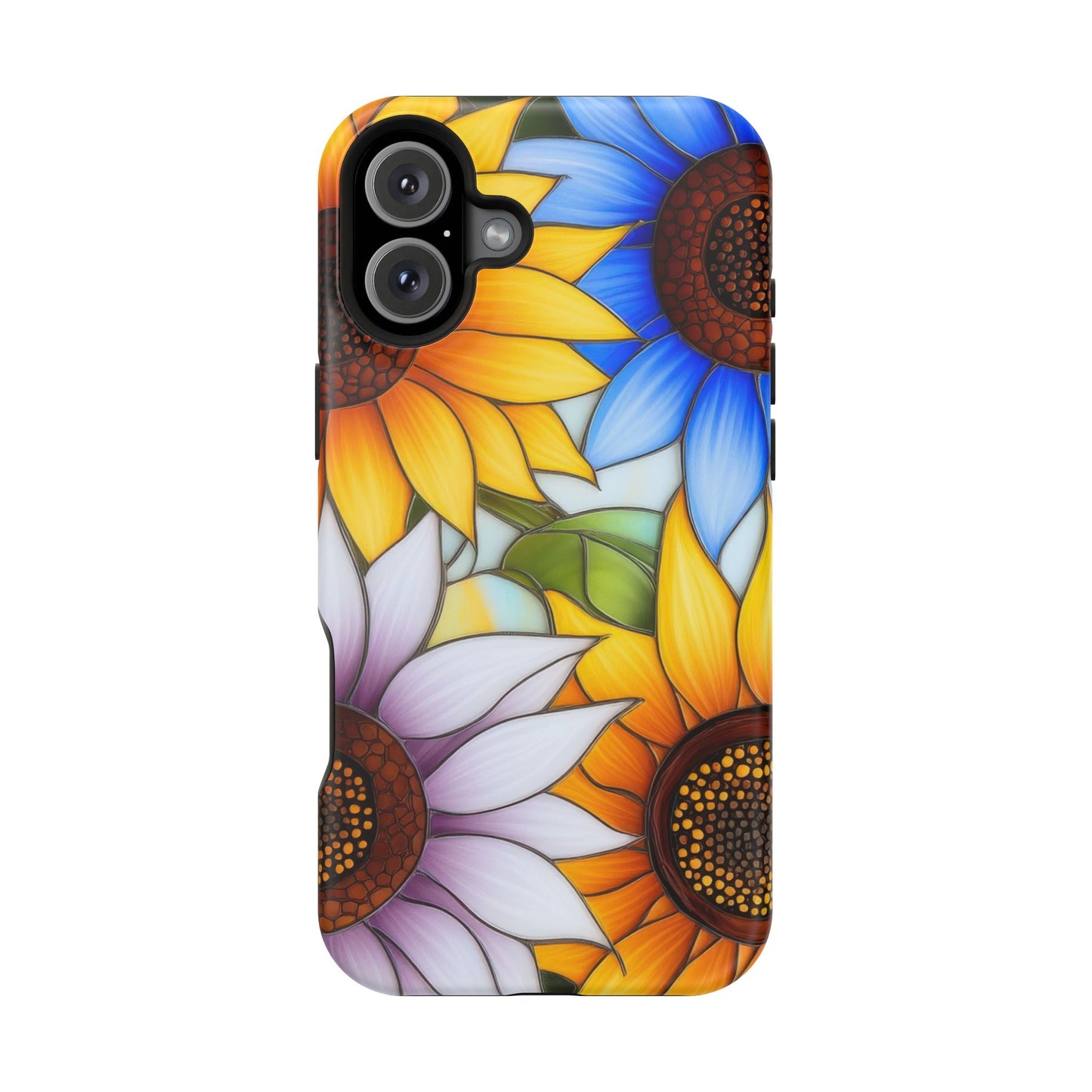 Colorful Sunflowers MagSafe® Compatible Tough Case for iPhone