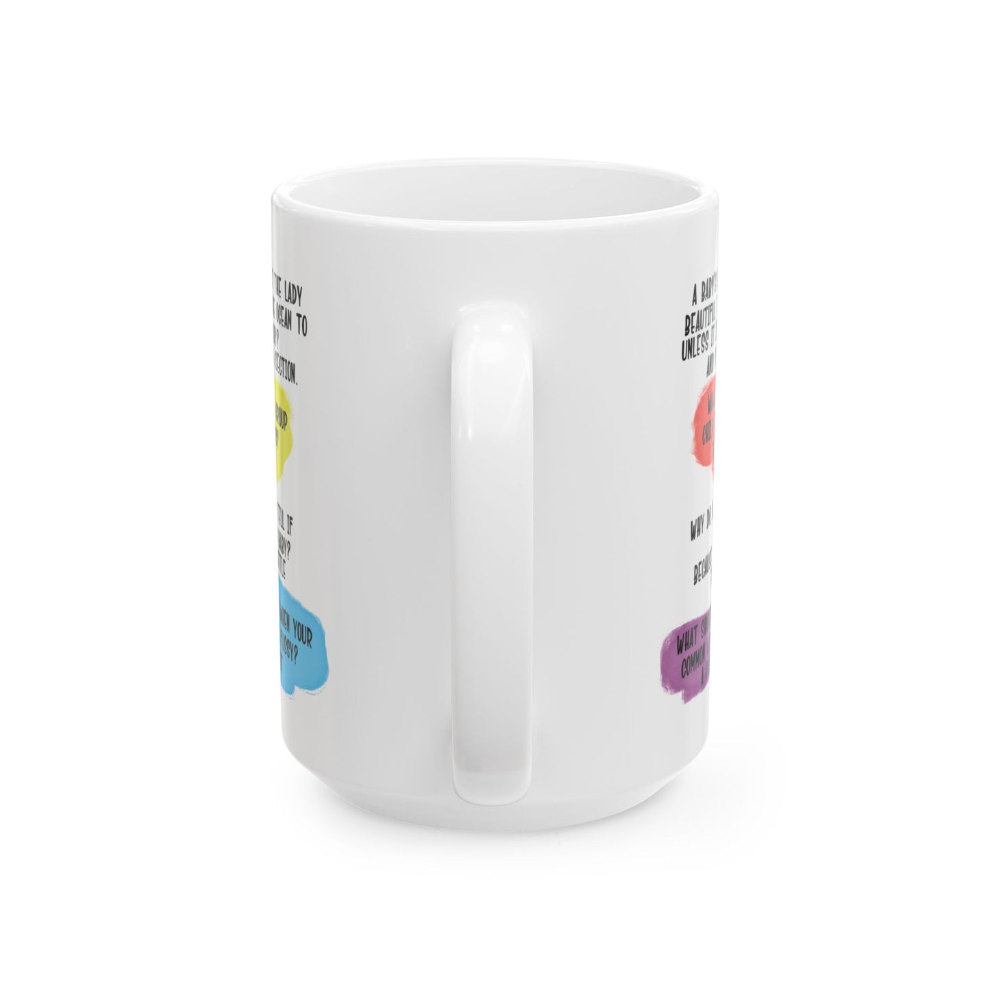 Emergency New Dad Jokes Ceramic Mug, (11oz, 15oz)