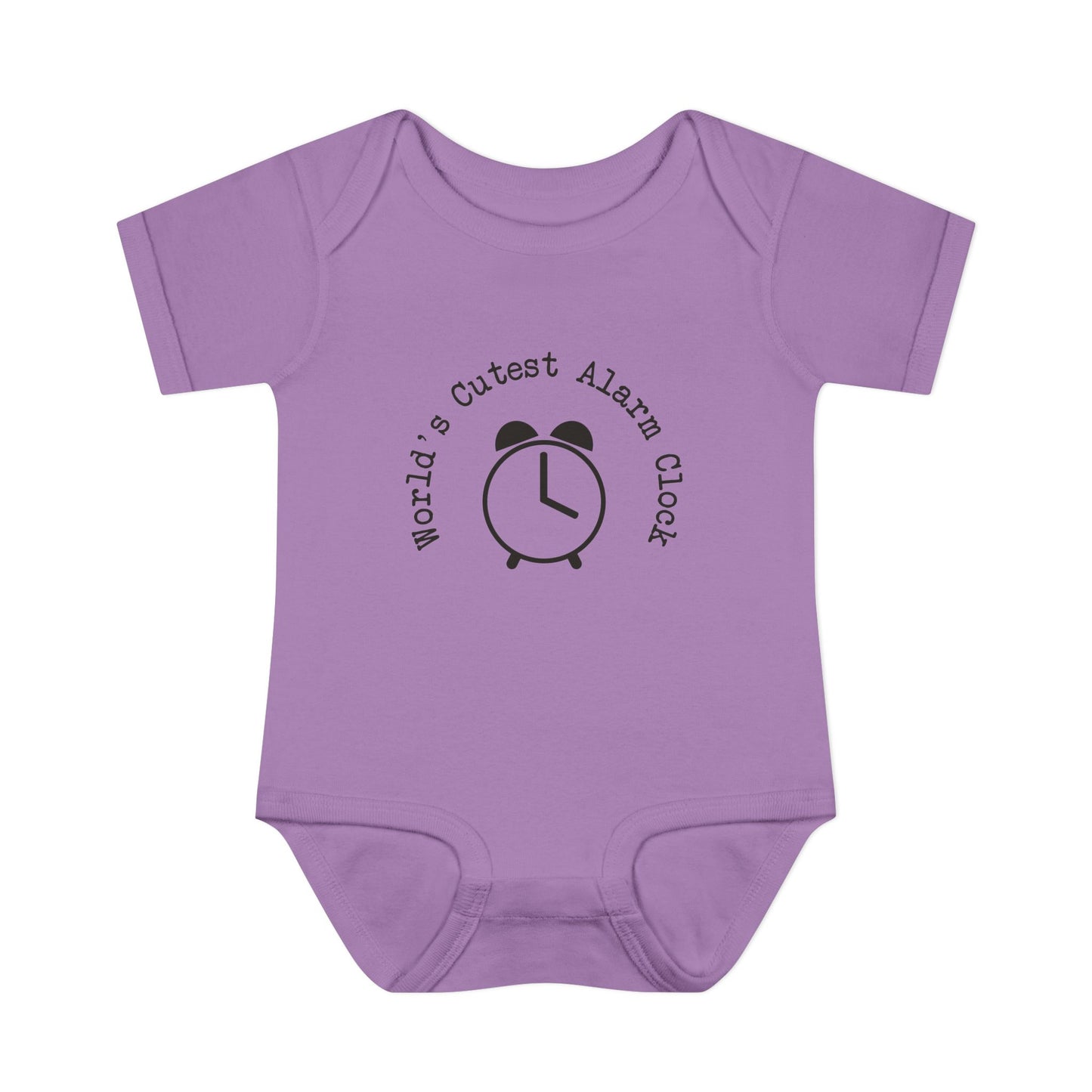 World's Cutest Alarm Clock Infant Onesie