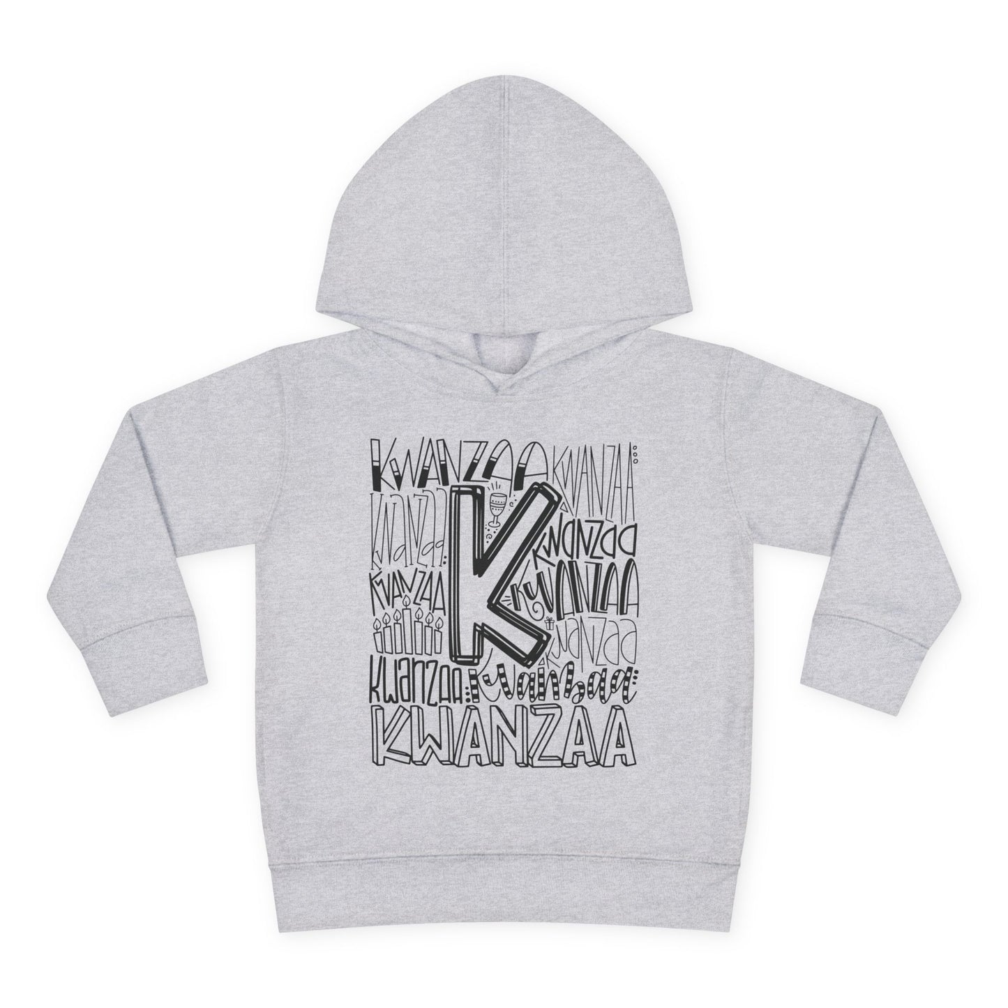 Kwanzaa Wordcloud Toddler Hoodie