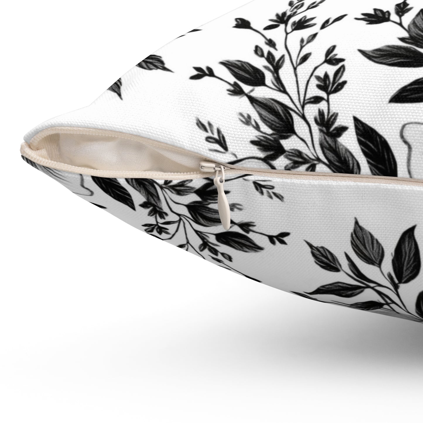 Garden Sketch Throw Pillow