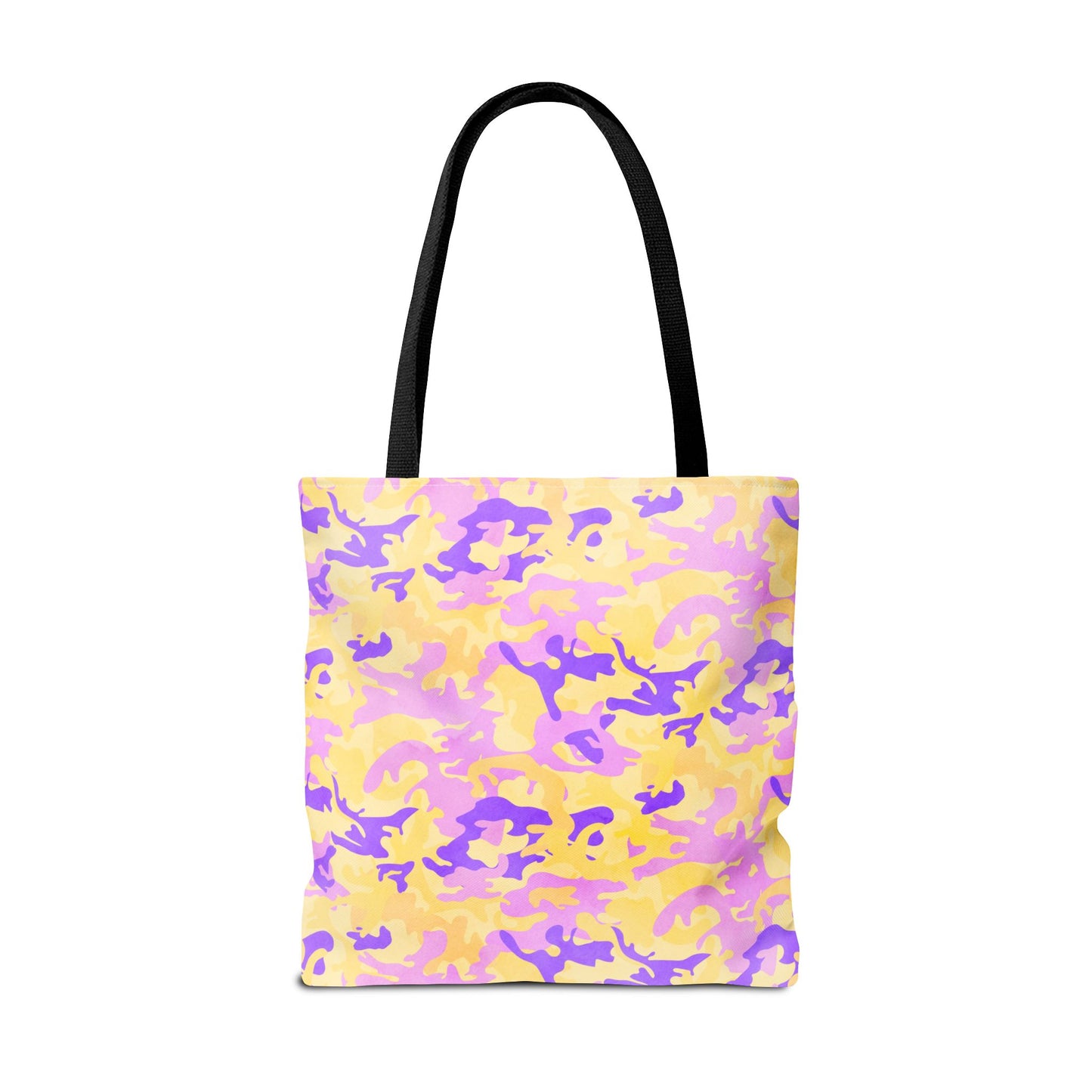 Peach Sorbet Camo Canvas Tote Bag
