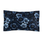 Midnight Blossoms Microfiber Pillow Sham
