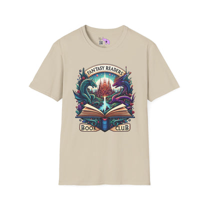 Fantasy Readers Book Club (Dragons) Adult T-shirt