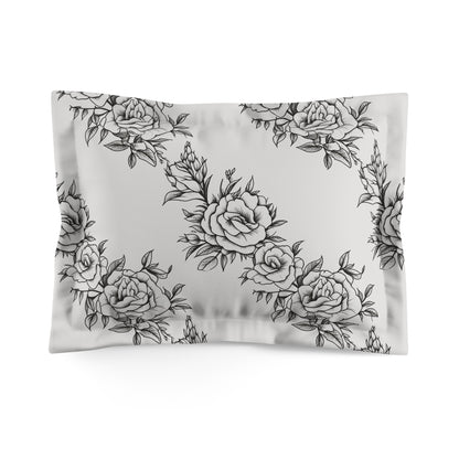 Midnight Rose Sketch Basic Bedding Set