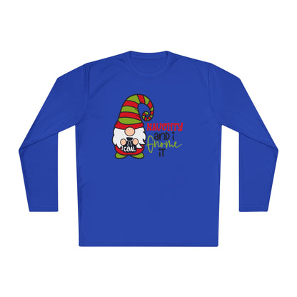 Naughty and I Gnome It Adult Long Sleeve Tee