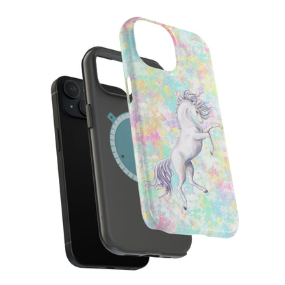 Pastel Pegasus MagSafe® Compatible Tough Case for iPhone