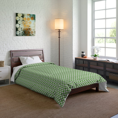 Emerald Star Garden Comforter