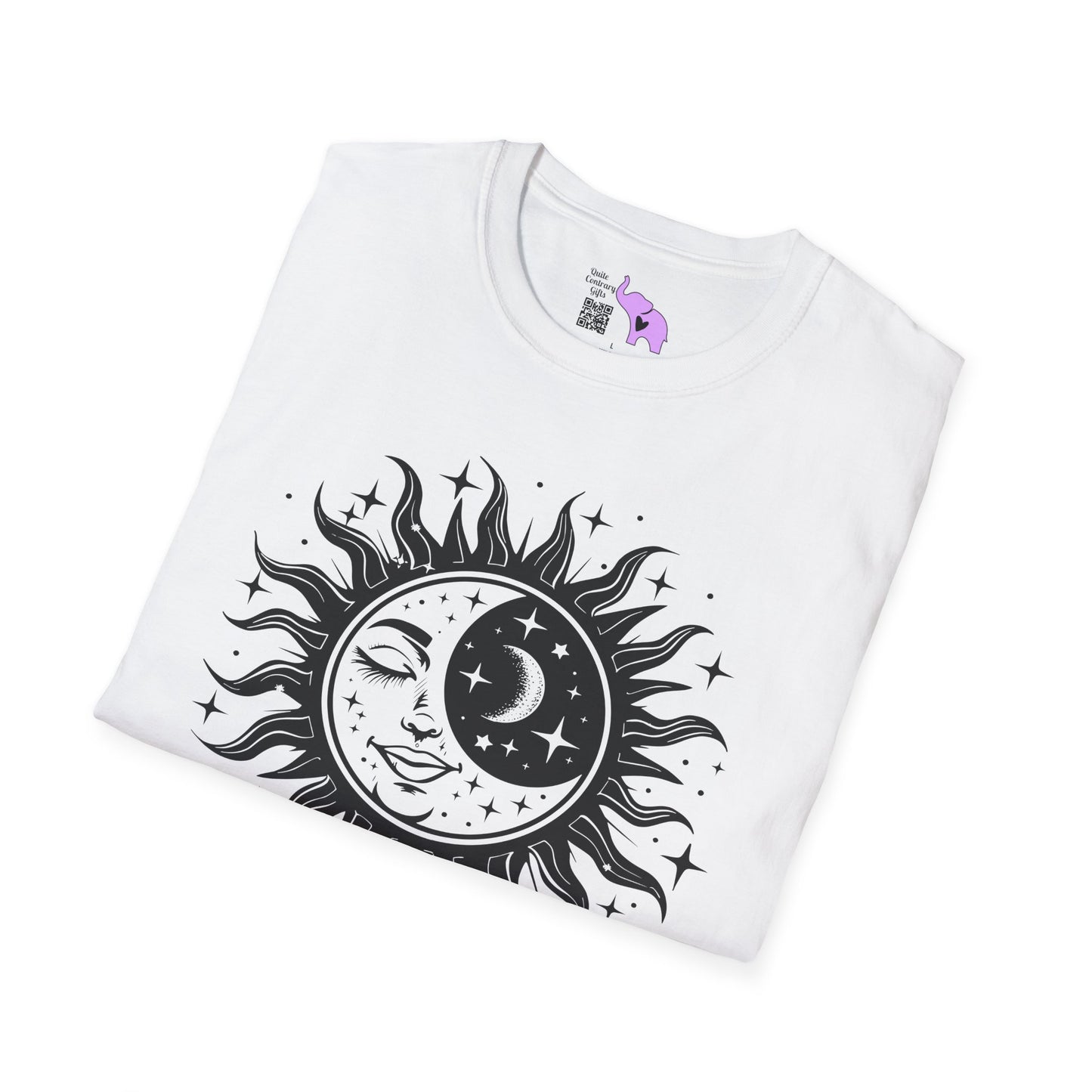 Celestial Sun/Moon Adult T-shirt