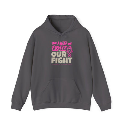 Her Fight is Our Fight Heavy Blend™ Hooded Sweatshirt