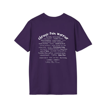 Chronic Pain Awareness Adult T-shirt