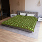 Pistachio Pinwheels Microfiber Duvet Cover