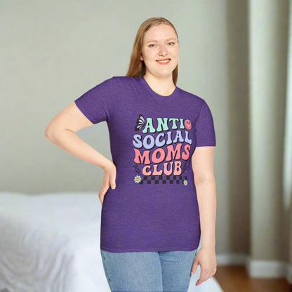 Antisocial Mom's Club T-shirt