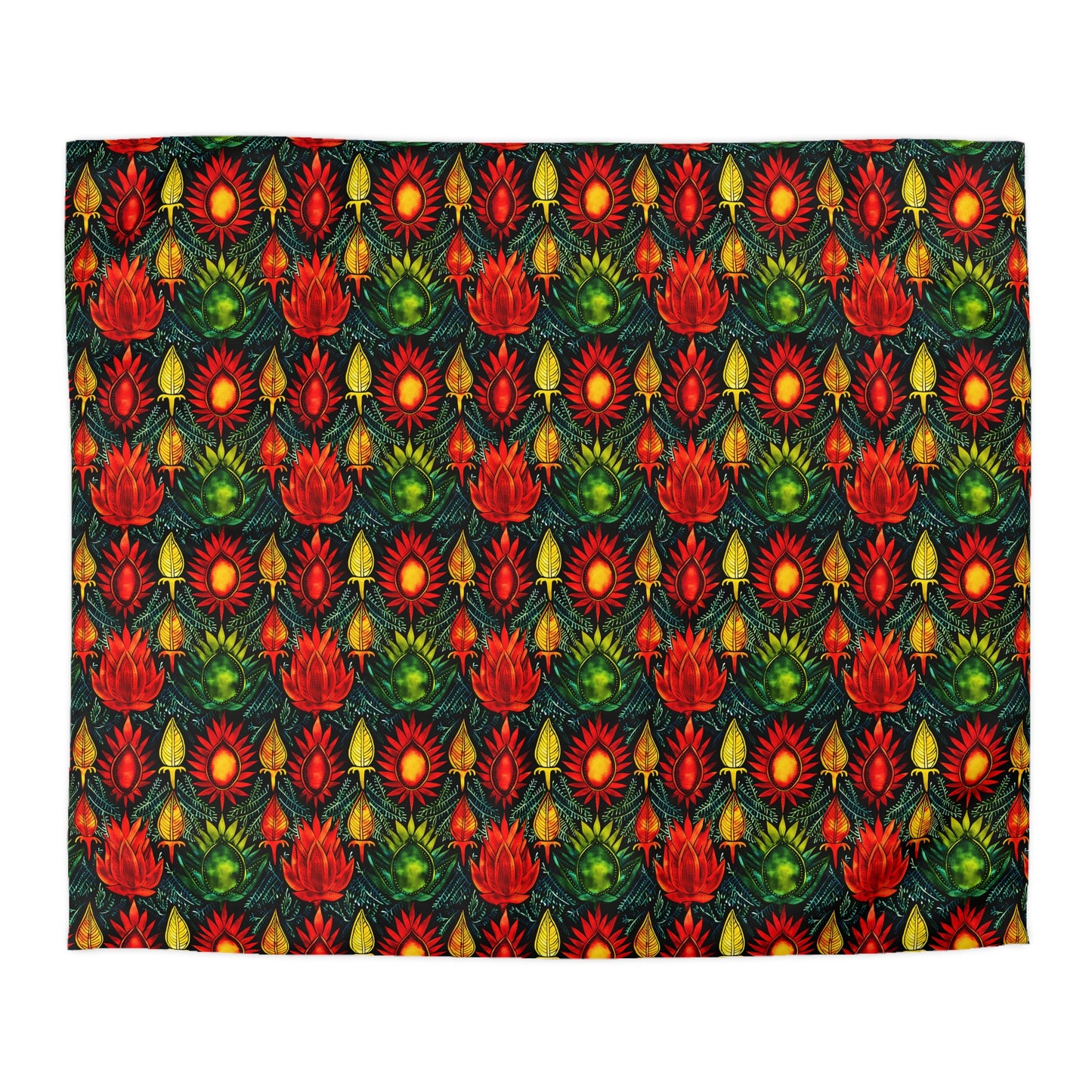 Joyful Burst Microfiber Duvet Cover