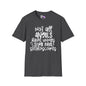 Not All Angels Wear Capes Some Wear Stethoscopes Adult T-shirt