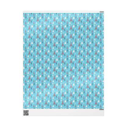 Yuletide Pines Wrapping Paper