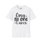 OMG No One Cares Adult T-shirt