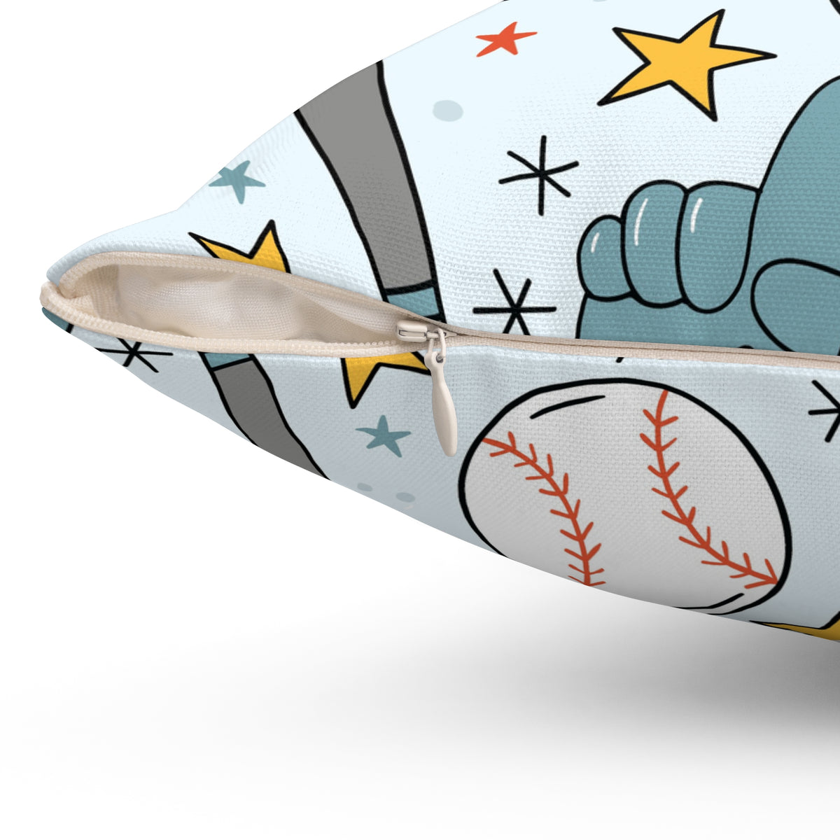 Home Run Heroes Throw Pillow