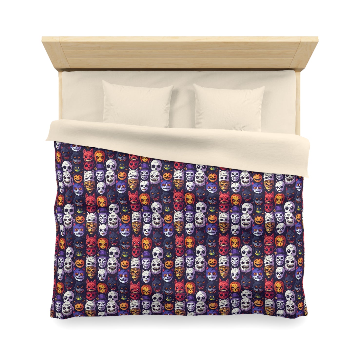 Monster Mash Up Microfiber Duvet Cover