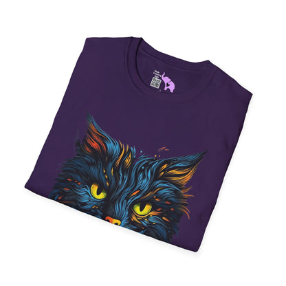 Creepy Black Cats 15 Adult T-shirt