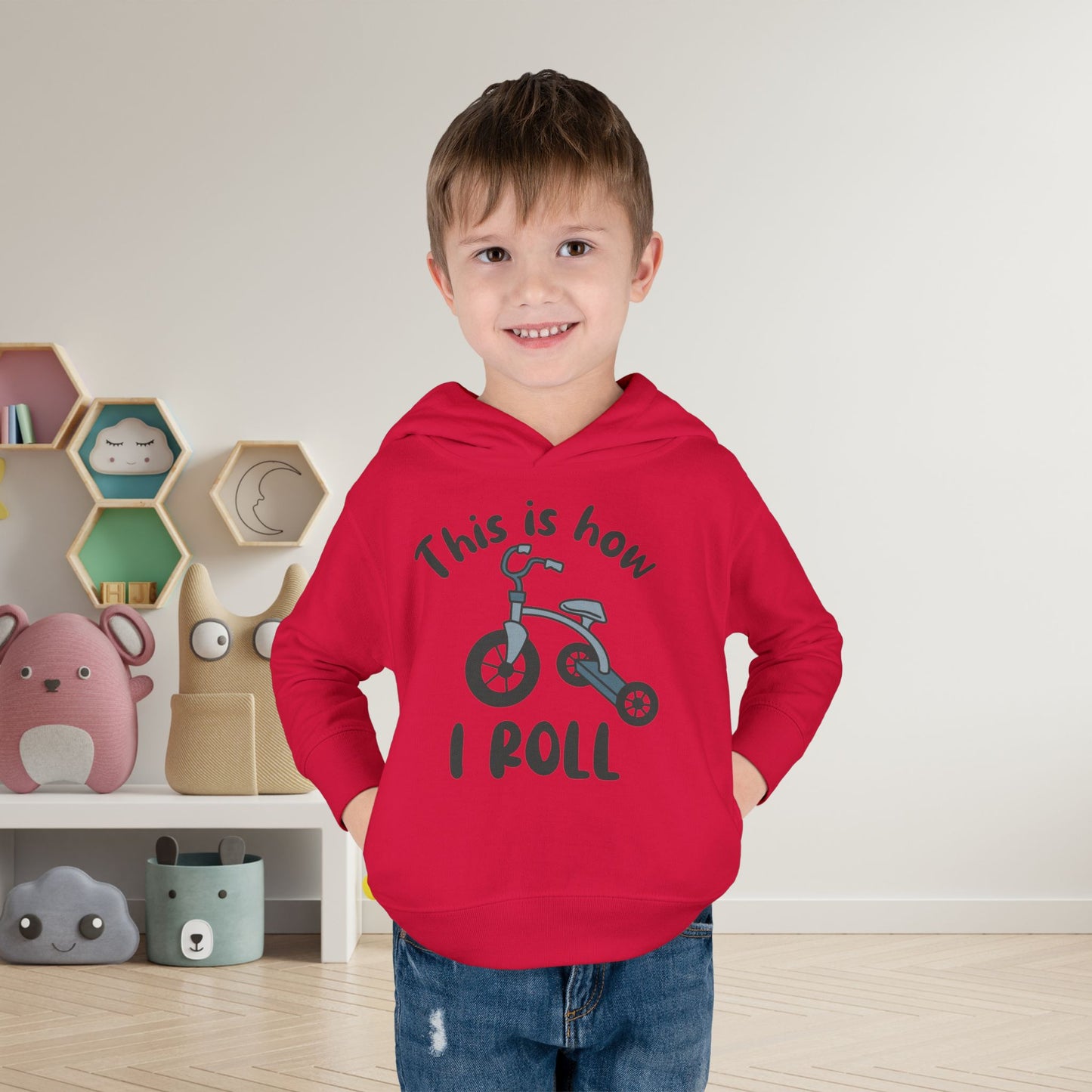 This is How I Roll (Tricycle) Toddler Hoodie