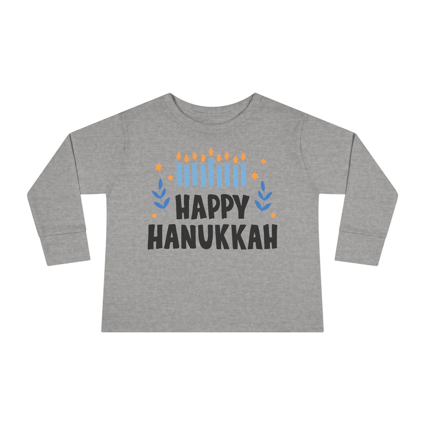 Happy Hanukkah 5 Toddler Long Sleeve Tee