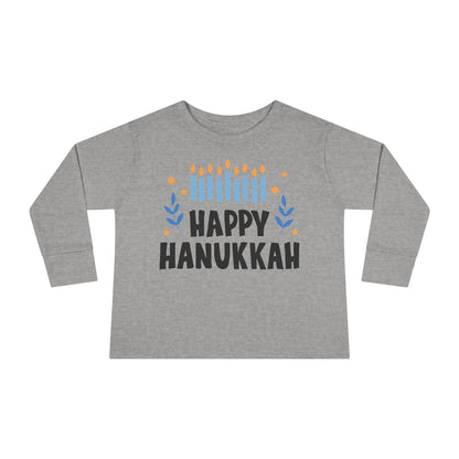 Happy Hanukkah 5 Toddler Long Sleeve Tee