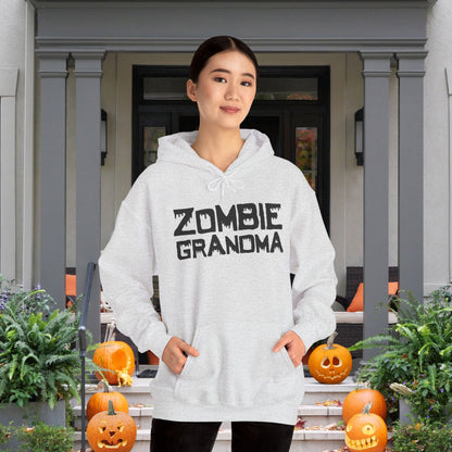 ""Zombie Grandma Heavy Blend™ Hooded Sweatshirt
