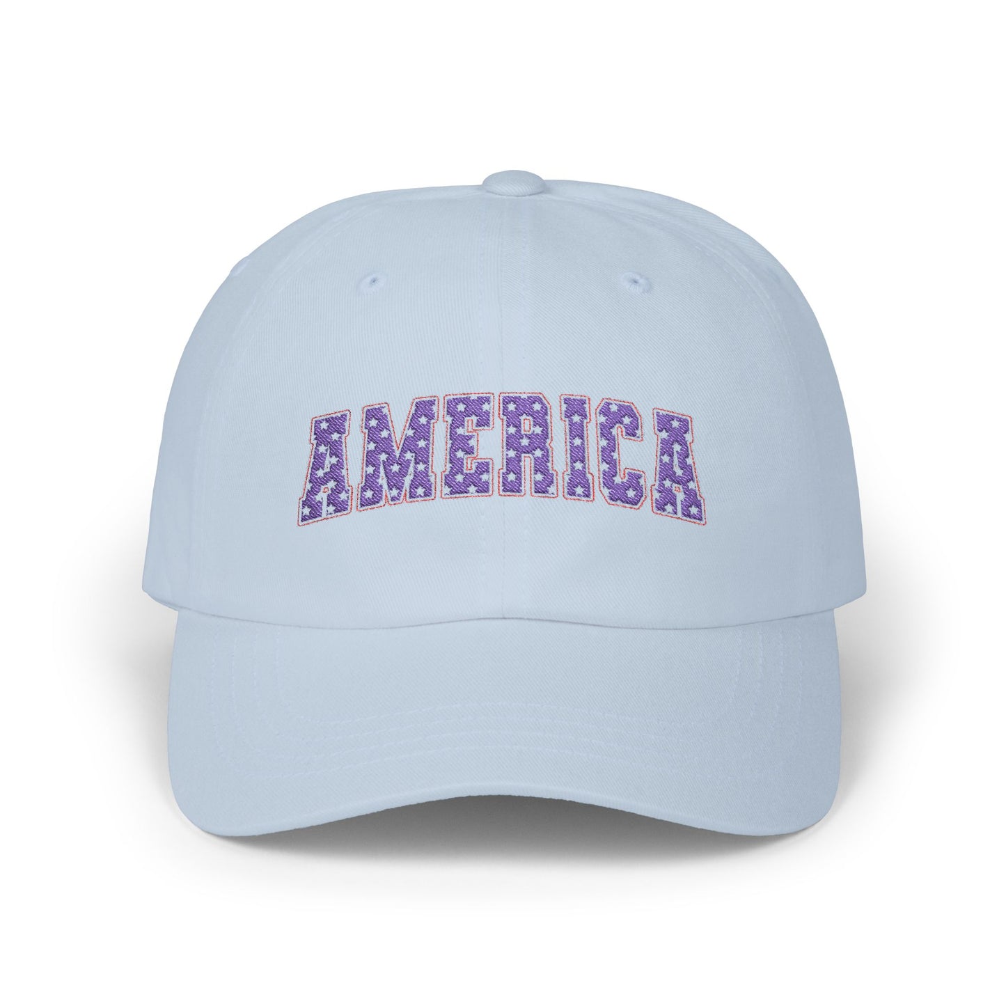 Starry America Embroidered Classic Dad Cap