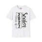 Vertical Class of 2027 Senior Adult T-shirt