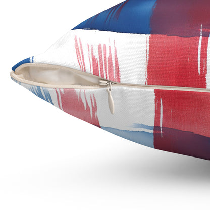 Liberty Strokes Throw Pillow