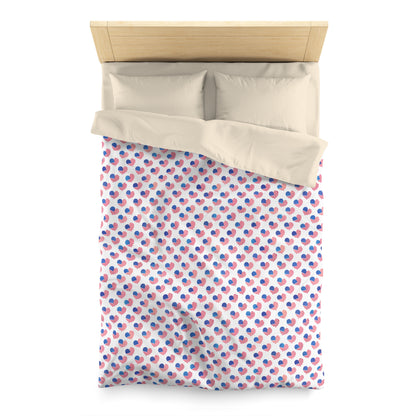 Hearts of Freedom Microfiber Duvet Cover