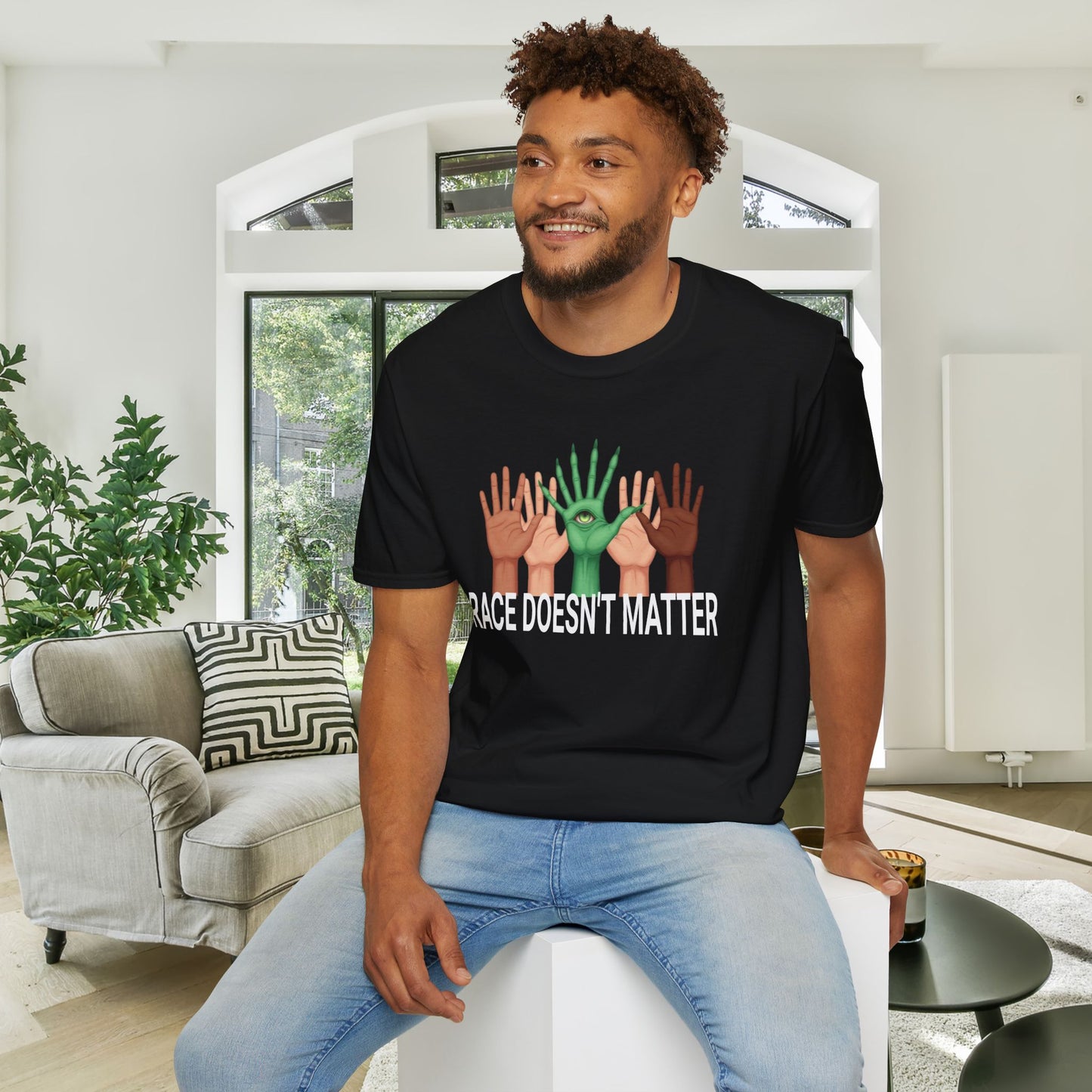 Race Doesn't Matter Adult T-shirt
