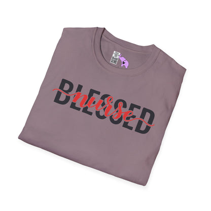 Blessed Nurse Adult T-shirt