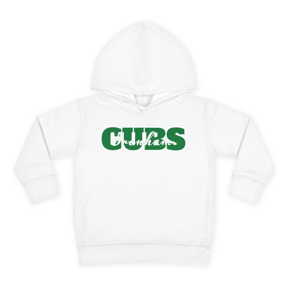 Brenham Cubs Double Text Toddler Hoodie