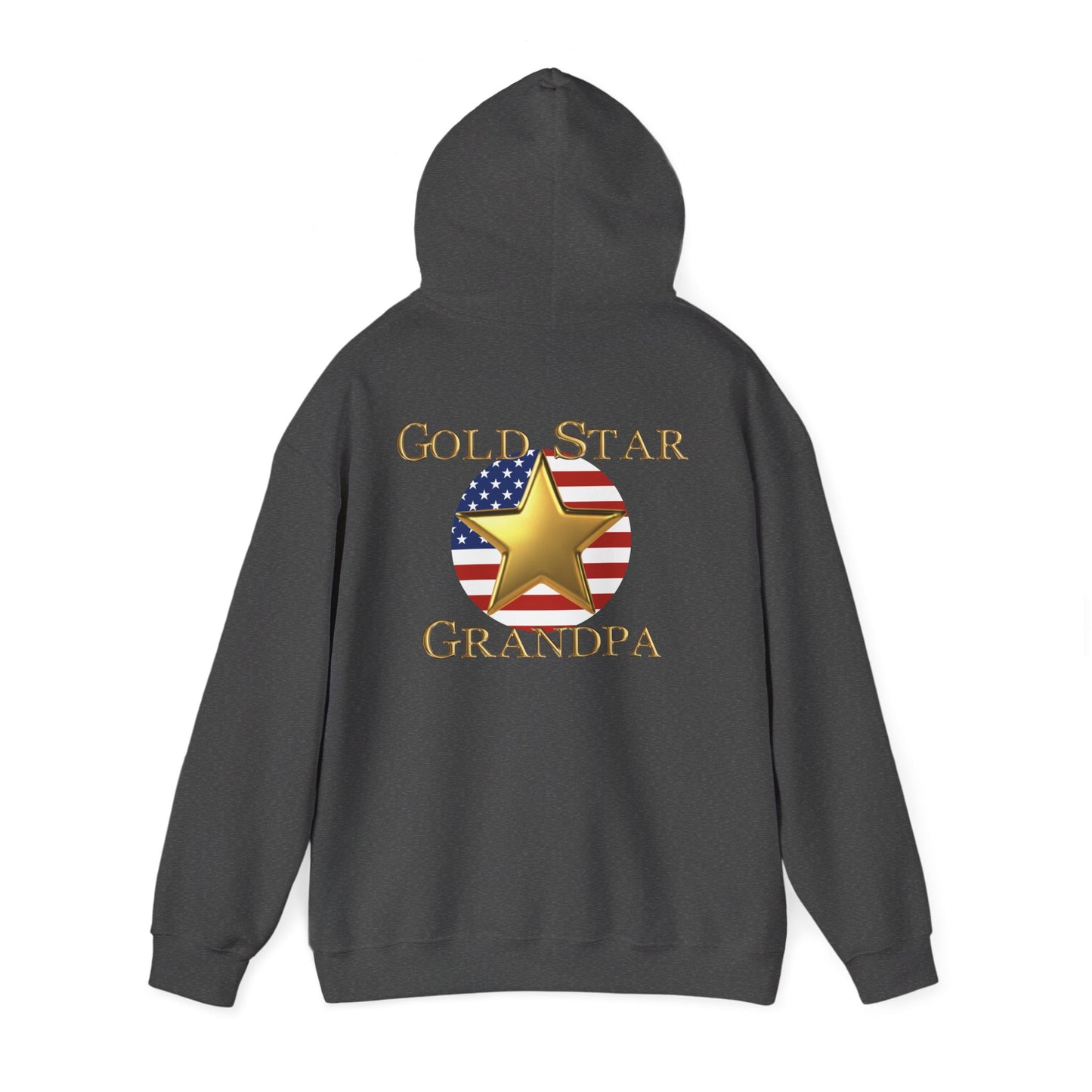 Gold Star Grandpa Heavy Blend™ Hooded Sweatshirt