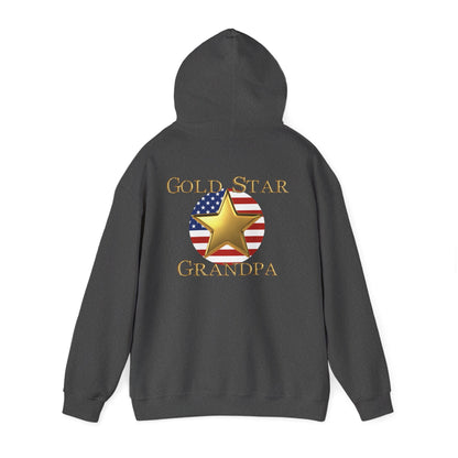 Gold Star Grandpa Heavy Blend™ Hooded Sweatshirt