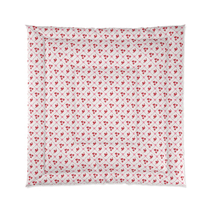 Cupid’s Lattice Comforter
