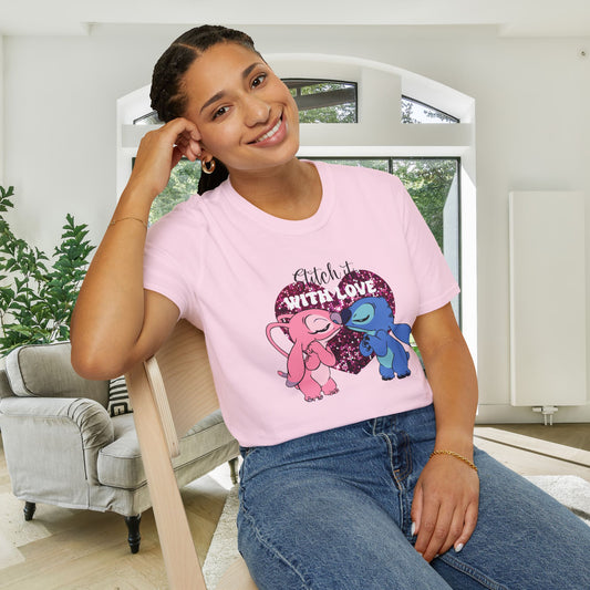 Stitch It With Love Adult Unisex Tshirt