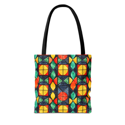 Candlelight Burst Canvas Tote Bag