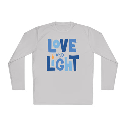 Hanukkah Love & Light 2 Adult Long Sleeve Tee