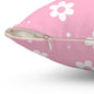 Pretty Petals & Dots Throw Pillow