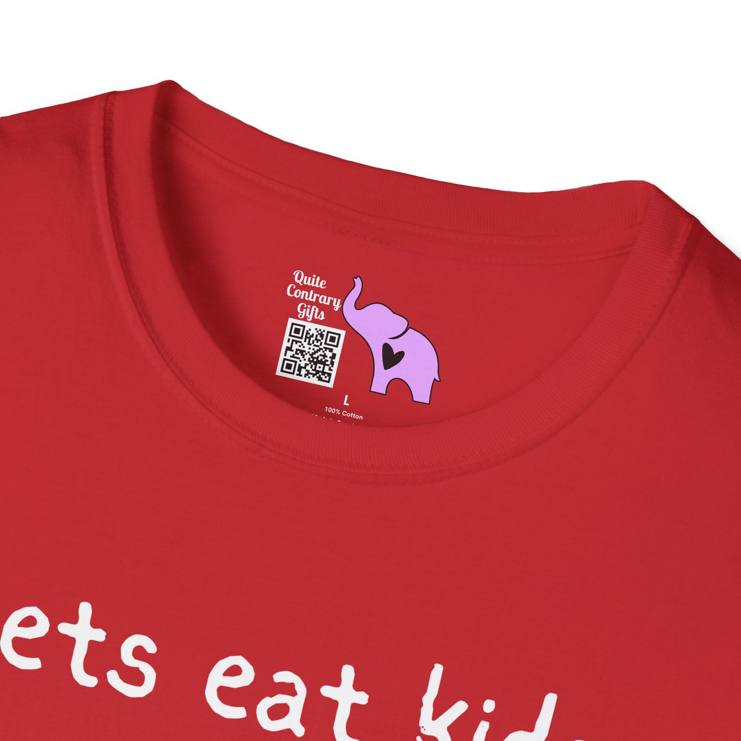 Lets Eat Kids Good Grammar Saves Lives Adult T-shirt