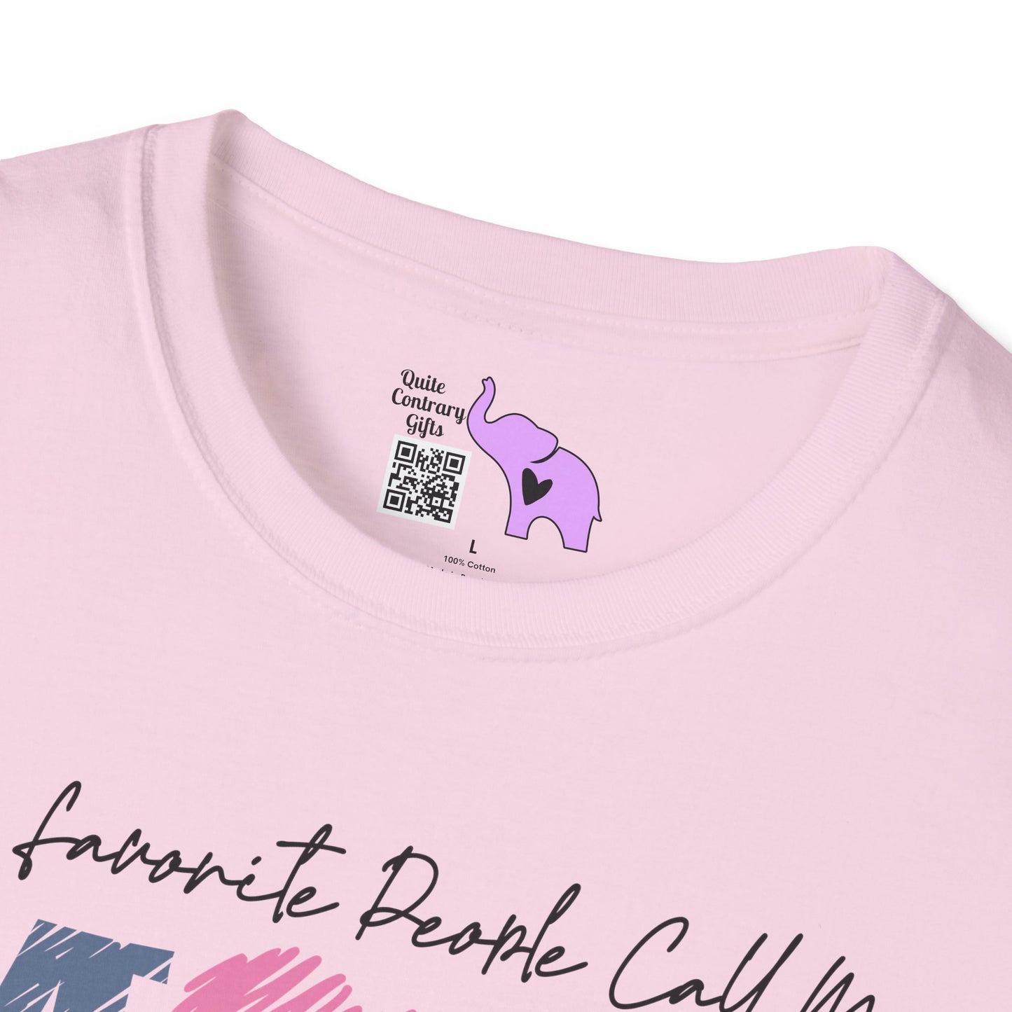 My Favorite People Call Me Mom Adult T-shirt
