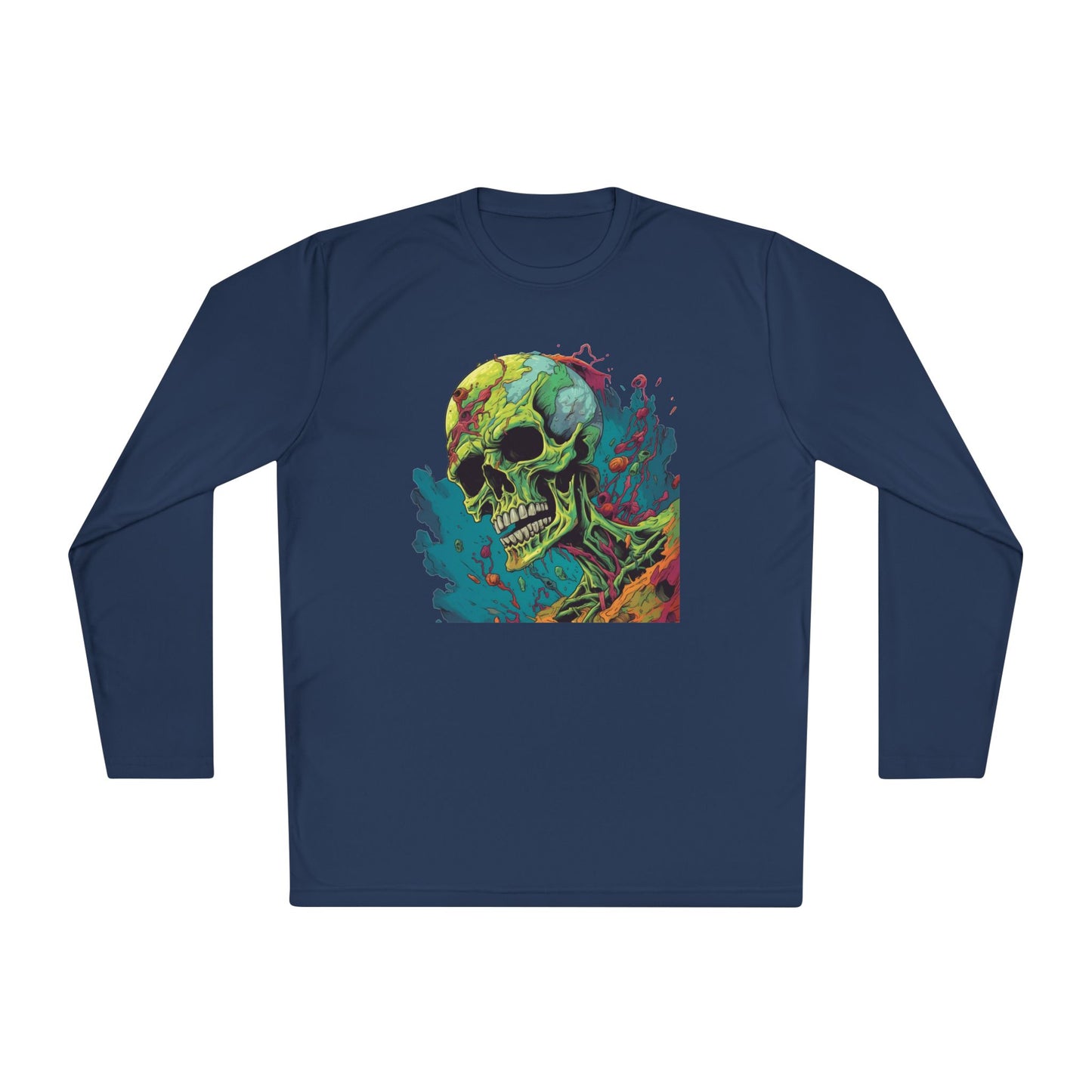 Surreal Skullscape Adult Long Sleeve Tee