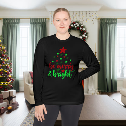 Be Merry & Bright Adult Long Sleeve Tee