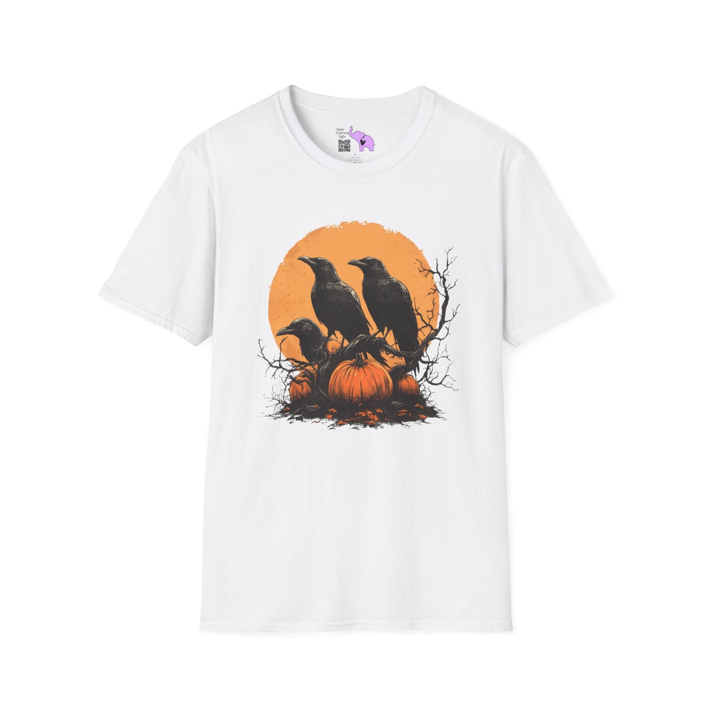 Halloween Crows 4 Adult T-shirt
