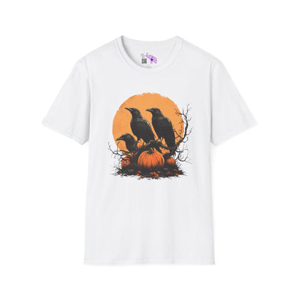 Halloween Crows 4 Adult T-shirt