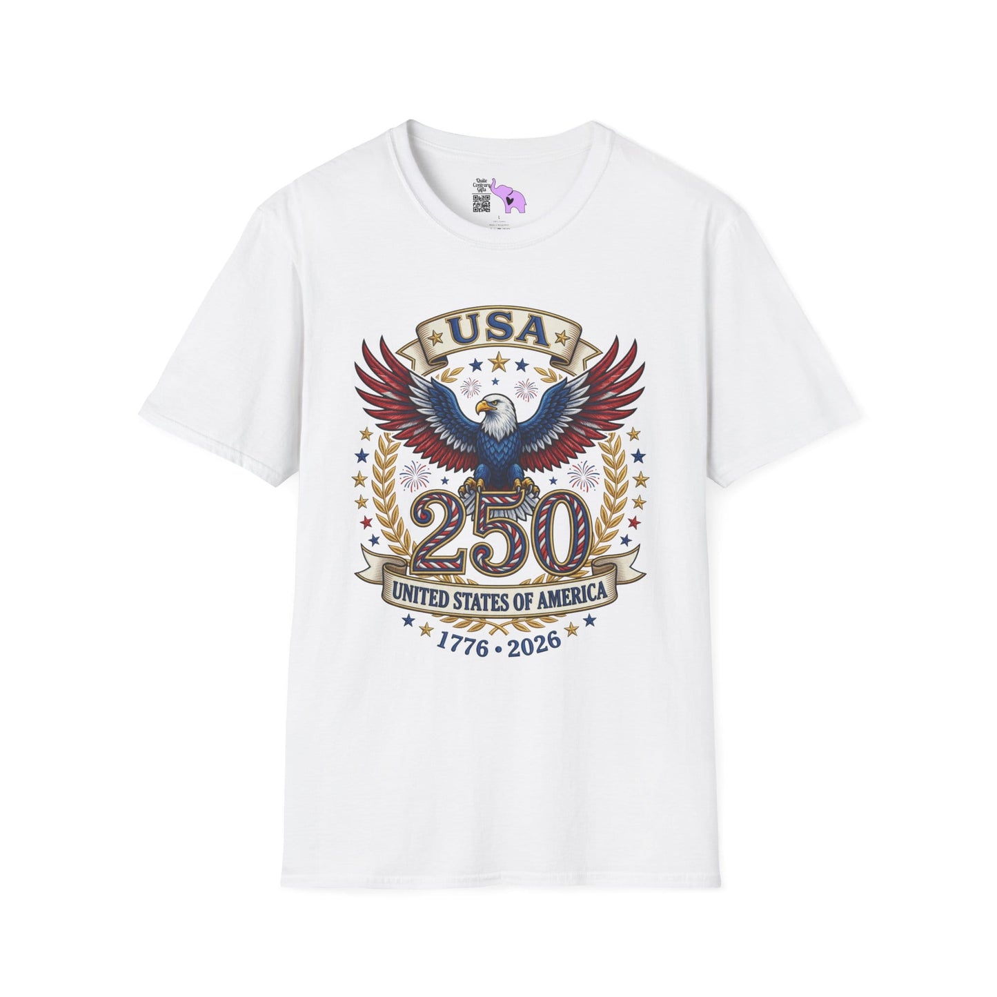 USA 250 Eagle Adult T-shirt